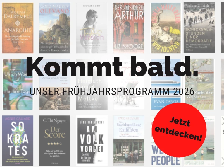 Werbung für das Frühjahrsprogramm 2026