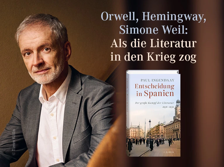 Banner für Paul Ingendaays Buch "Entscheidung in Spanien"