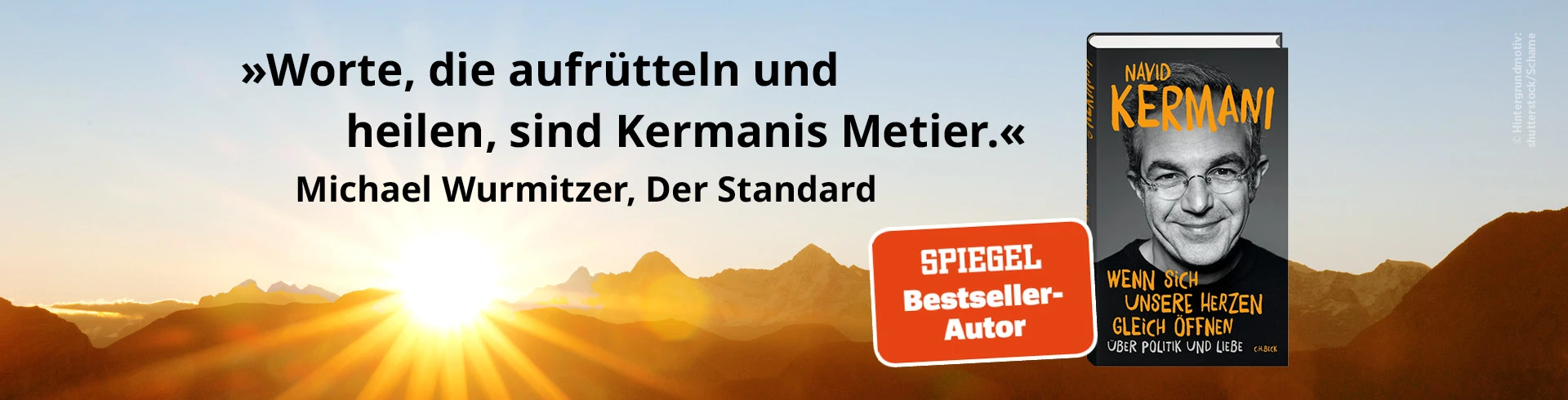 zum Buch "Wenn sich unsere Herzen gleich öffnen" von Navid Kermani
